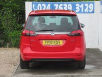 USED 2018 18 VAUXHALL ZAFIRA TOURER 1.4i Turbo SRi Nav MPV 5dr Petrol Manual Euro 6 (140 ps) 7 SEATS, VAUXHALL HISTORY X7