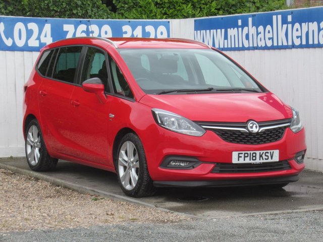 View our VAUXHALL ZAFIRA TOURER