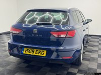 USED 2018 18 SEAT LEON 1.2 TSI SE Dynamic Technology ST 5dr Petrol Manual Euro 6 (s/s) (110 ps) 1 Owner / Sat Nav / DAB Radio / Bluetooth / Isofix / Parking Sensors / Cruise Control / Privacy Glass