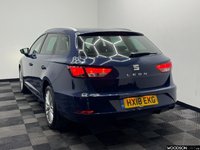 USED 2018 18 SEAT LEON 1.2 TSI SE Dynamic Technology ST 5dr Petrol Manual Euro 6 (s/s) (110 ps) 1 Owner / Sat Nav / DAB Radio / Bluetooth / Isofix / Parking Sensors / Cruise Control / Privacy Glass