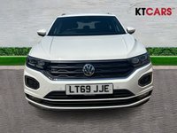 USED 2019 59 VOLKSWAGEN T-ROC 2.0 TDI R-Line SUV 5dr Diesel DSG Euro 6 (s/s) (150 ps) Mot 25th May 2027, No Advisories, + Full Service History, 7 Services (Mostly VW!!), + 1 Previous Owner, last keeper 2023, + 3 Months Warranty, + ULEZ compliant, + Park assist with front/rear sensors, + Rear camera, + DAB radio, + Bluetooth, + Apple carplay/Android auto, + Autohold, + Auto lights, + Adaptive cruise control, + Sat nav, + Heated front seats, + Folding mirrors, + Virtual cockpit, + Voice command, + USB connections, + Isofix, + Alloys