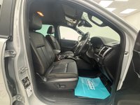 USED 2021 21 FORD RANGER 2.0 EcoBlue Wildtrak Pickup Double Cab 4dr Diesel Auto 4WD Euro 6 (s/s) (213 ps) Finished In Moondust Silver, This Ranger Comes With A Tow Bar, Roller Shutter, Roofbox,  Electric Heated Front Seats, Reverse Camera, Wildtrak Embossed Stitching, Micro Ribbed Embossed Leather Seats, 2 Keys, Bodykit, 12 Months MOT, 3 Months Warranty. Finance And Extended Warranty Available.