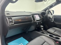 USED 2021 21 FORD RANGER 2.0 EcoBlue Wildtrak Pickup Double Cab 4dr Diesel Auto 4WD Euro 6 (s/s) (213 ps) Finished In Moondust Silver, This Ranger Comes With A Tow Bar, Roller Shutter, Roofbox,  Electric Heated Front Seats, Reverse Camera, Wildtrak Embossed Stitching, Micro Ribbed Embossed Leather Seats, 2 Keys, Bodykit, 12 Months MOT, 3 Months Warranty. Finance And Extended Warranty Available.