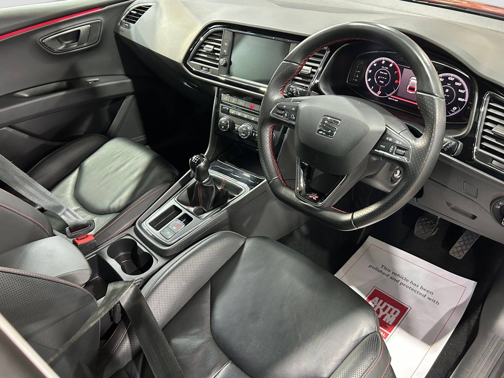 USED 2019 19 SEAT LEON 1.5 TSI EVO FR Sport Hatchback 5dr Petrol Manual Euro 6 (s/s) (150 ps) 