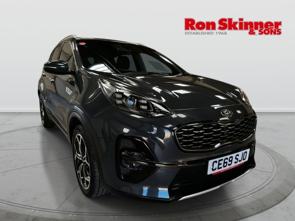 USED 2019 69 KIA SPORTAGE 1.6 CRDi EcoDynamics+ GT-Line SUV 5dr Diesel Hybrid DCT Euro 6 (s/s) (134 bhp) 