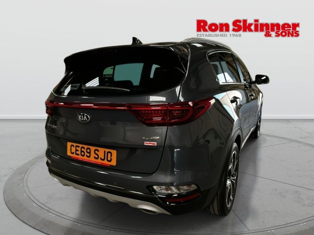 USED 2019 69 KIA SPORTAGE 1.6 CRDi EcoDynamics+ GT-Line SUV 5dr Diesel Hybrid DCT Euro 6 (s/s) (134 bhp) 