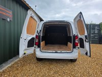 USED 2023 23 PEUGEOT PARTNER 1.5 BlueHDi 1000 Asphalt Premium + Standard Panel Van 5dr Diesel Manual SWB Euro 6 (s/s) (100 bhp) 