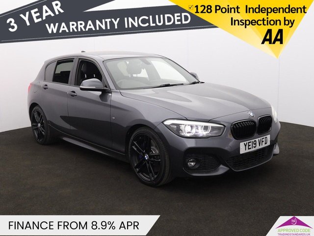 View our BMW 1 Series 2.0 125d M Sport Shadow Edition Hatchback 5dr Diesel Auto Euro 6 (s/s) (224 ps)
