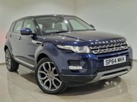 USED 2014 64 LAND ROVER RANGE ROVER EVOQUE 2.2 SD4 Prestige Lux Loire Blue SUV 5dr Diesel Auto 4WD Euro 5 (s/s) (190 ps) 