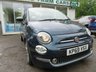 USED 2019 69 FIAT 500 1.2 Star Hatchback 3dr Petrol Dualogic Euro 6 (s/s) (69 bhp) Automatic This particular model is a 2019 (69 plate) Fiat 500 1.2 Star Dualogic 3 Door Hatchback Automatic finished in the elegant Epic Blue Metallic. New Cambelt & Waterpump!