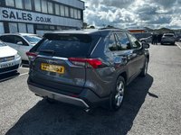 USED 2021 TOYOTA RAV4 2.5 VVT-h GPF Design SUV 5dr Petrol Hybrid CVT 4WD Euro 6 (s/s) (222 ps) GOOD SERVICE HISTORY, HEATED SEATS, SAT NAV