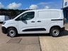 USED 2023 72 CITROEN BERLINGO Enterprise Edition L1 1.5 BlueHDi 1000 SWB Diesel Panel Van Manual Euro 6 (s/s) (100 bhp) 2 services - last service on 26.11.2025 @ 41,854 miles - Only 44,859 miles, Facelift model - EURO 6 (ULEZ compliant) - Built in touchscreen with Satnav connectivity & DAB, Air conditioning, E/W, Bluetooth, rear parking sensors, cruise control, electric mirror's, 3 seats, full bulkhead, ply lined, driver's airbag, side loading door, remote central Locking, Alarm, USB port, steering column radio control, barn rear doors, spare key, finance arranged & 6 months premium Autoguard warranty