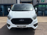 USED 2022 22 FORD TRANSIT CUSTOM Limited L1 H1 2.0 280 EcoBlue SWB Diesel Panel Van Manual Euro 6 (s/s) (130 bhp) 4 services - Wet belt replaced & recent service with all genuine Ford parts fitted - 122,290 miles - EURO 6, SATNAV,  A/C, front & rear parking sensors, heated seats, alloys, heated screen, cruise control, Bluetooth, electric power folding mirrors, E/W, DAB Radio with Apple car play, USB port, start/stop, factory fitted bulkhead, colour coded, auto headlights, side loading door, load liner, remote Central Locking, security locks, spare key, finance arranged & 6 months Premium AutoGuard warranty