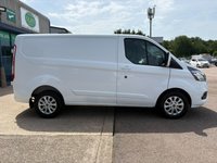 USED 2022 22 FORD TRANSIT CUSTOM Limited L1 H1 2.0 280 EcoBlue SWB Diesel Panel Van Manual Euro 6 (s/s) (130 bhp) 4 services - Wet belt replaced & recent service with all genuine Ford parts fitted - 122,290 miles - EURO 6, SATNAV,  A/C, front & rear parking sensors, heated seats, alloys, heated screen, cruise control, Bluetooth, electric power folding mirrors, E/W, DAB Radio with Apple car play, USB port, start/stop, factory fitted bulkhead, colour coded, auto headlights, side loading door, load liner, remote Central Locking, security locks, spare key, finance arranged & 6 months Premium AutoGuard warranty