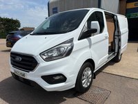 USED 2022 22 FORD TRANSIT CUSTOM Limited L1 H1 2.0 280 EcoBlue SWB Diesel Panel Van Manual Euro 6 (s/s) (130 bhp) 4 services - Wet belt replaced & recent service with all genuine Ford parts fitted - 122,290 miles - EURO 6, SATNAV,  A/C, front & rear parking sensors, heated seats, alloys, heated screen, cruise control, Bluetooth, electric power folding mirrors, E/W, DAB Radio with Apple car play, USB port, start/stop, factory fitted bulkhead, colour coded, auto headlights, side loading door, load liner, remote Central Locking, security locks, spare key, finance arranged & 6 months Premium AutoGuard warranty