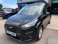 USED 2022 22 FORD TRANSIT CONNECT Limited L2 1.5 250 EcoBlue LWB Manual Diesel Panel Van Euro 6 (s/s) (120 bhp) 3 services - recent service with all genuine Ford Filters fitted - cam belt & water pump replaced 21.01.2026 @ 77,257 miles - only 81,935 miles - EURO 6, SATNAV, A/C, Bluetooth, rear parking camera & sensors, cruise control, alloys, long wheelbase, keyless start, heated seat, heated front windscreen, E/W, DAB Radio, heated electric power folding mirrors, side loading door, auto headlights, ply lined with load liner, full bulkhead, spare key, 6 months Premium Autoguard warranty & finance arranged