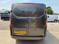USED 2022 72 FORD TRANSIT CUSTOM Limited L2 H1 2.0 300 EcoBlue LWB Diesel Panel Van Manual Euro 6 (s/s) (130 bhp) 3 Services (2 Ford Services) - Last service with genuine Ford wet belt & filter's replaced - 111,975 miles - EURO 6, A/C, front & rear parking sensors, reversing camera, heated seats, alloys, heated screen, cruise control, Bluetooth, electric power folding mirrors, E/W, DAB Radio with Apple car play, USB port, start/stop, factory fitted bulkhead, colour coded, auto LED headlights, side loading door, ply lined with load liner, spare key, Finance arranged, 6 months Premium AutoGuard warranty