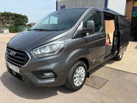 USED 2022 72 FORD TRANSIT CUSTOM Limited L2 H1 2.0 300 EcoBlue LWB Diesel Panel Van Manual Euro 6 (s/s) (130 bhp) 3 Services (2 Ford Services) - Last service with genuine Ford wet belt & filter's replaced - 111,975 miles - EURO 6, A/C, front & rear parking sensors, reversing camera, heated seats, alloys, heated screen, cruise control, Bluetooth, electric power folding mirrors, E/W, DAB Radio with Apple car play, USB port, start/stop, factory fitted bulkhead, colour coded, auto LED headlights, side loading door, ply lined with load liner, spare key, Finance arranged, 6 months Premium AutoGuard warranty