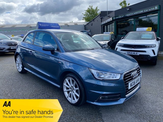 View our Audi A1 1.4 TFSI S line Hatchback 3dr Petrol S Tronic Euro 6 (s/s) (125 ps)