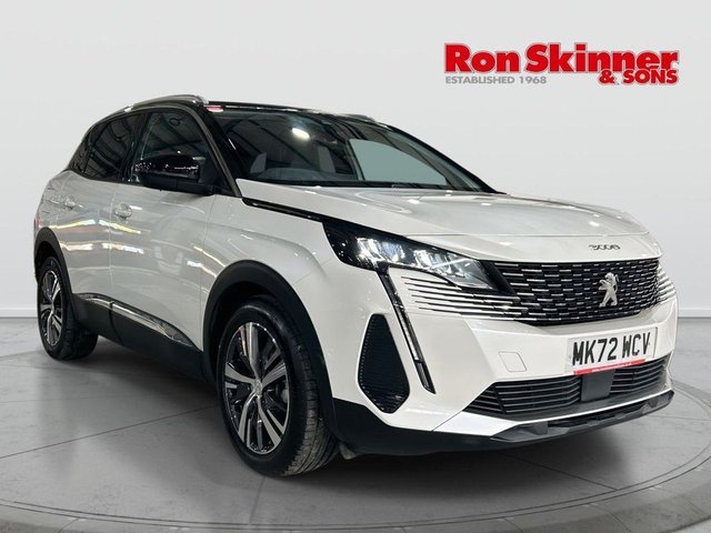2022 72 PEUGEOT 3008 1.2 PureTech Allure Premium + SUV 5dr Petrol Manual Euro 6 (s/s) (130 ps) 