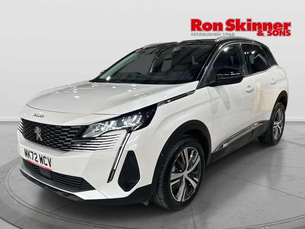 USED 2022 72 PEUGEOT 3008 1.2 PureTech Allure Premium + SUV 5dr Petrol Manual Euro 6 (s/s) (130 ps) 
