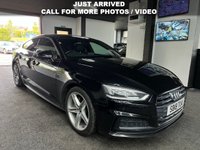 USED 2018 18 AUDI A5 2.0 TDI ultra S line Sportback 5dr Diesel Manual Euro 6 (s/s) (190 ps) + CARPLAY/ANDROID AUTO +
