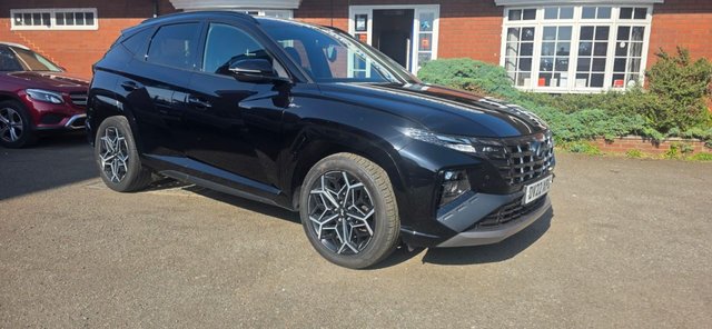 View our Hyundai Tucson 1.6 h T-GDi N Line SUV 5dr Petrol Hybrid Auto Euro 6 (s/s) (230 ps)