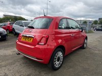 USED 2018 18 FIAT 500 1.2 Lounge Hatchback 3dr Petrol Manual Euro 6 (s/s) (69 bhp) 