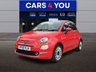 USED 2018 18 FIAT 500 1.2 Lounge Hatchback 3dr Petrol Manual Euro 6 (s/s) (69 bhp) 