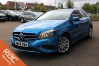 USED 2015 64 MERCEDES-BENZ A-CLASS 1.6 A180 SE Hatchback 5dr Petrol 7G-DCT Euro 6 (s/s) (122 ps) - EURO 6 - ULEZ, LOW MILES, &pound;35 TAX, SAT NAV, LEATHER, CRUISE, 16" ALLOYS & BLUETOOTH