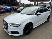 USED 2018 18 AUDI A3 1.0 TFSI S line Sportback 5dr Petrol Manual Euro 6 (s/s) (116 ps) 