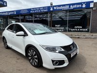 USED 2017 17 HONDA CIVIC 1.8 i-VTEC SR Hatchback 5dr Petrol Auto Euro 6 (142 ps) 