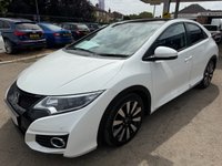 USED 2017 17 HONDA CIVIC 1.8 i-VTEC SR Hatchback 5dr Petrol Auto Euro 6 (142 ps) 