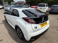 USED 2017 17 HONDA CIVIC 1.8 i-VTEC SR Hatchback 5dr Petrol Auto Euro 6 (142 ps) 