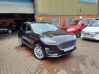 USED 2022 22 FORD KUGA 2.5 Duratec 14.4kWh Vignale SUV 5dr Petrol Plug-in Hybrid CVT Euro 6 (s/s) (225 ps) GENUINE MILEAGE PLUG IN HYBRID HPI CLEAR