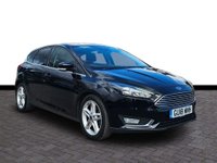 USED 2018 18 FORD FOCUS 1.0T EcoBoost Titanium Hatchback 5dr Petrol Manual Euro 6 (s/s) (125 ps) 6 months warranty, &pound;1000 per claim