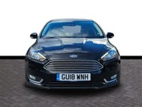 USED 2018 18 FORD FOCUS 1.0T EcoBoost Titanium Hatchback 5dr Petrol Manual Euro 6 (s/s) (125 ps) 6 months warranty, &pound;1000 per claim