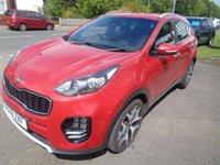 USED 2018 18 KIA SPORTAGE 1.6 T-GDi GT-Line SUV 5dr Petrol Manual Euro 6 (174 bhp) STUNNING CAR 12 MONTHS MOT