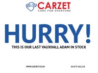 USED 2016 66 VAUXHALL ADAM 1.2i ecoFLEX ENERGISED Hatchback 3dr Petrol Manual Euro 6 (s/s) (70 ps) 6 months warranty, &pound;1000 claim