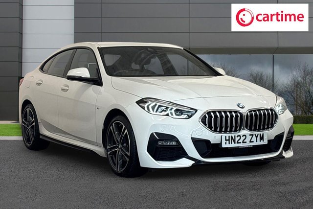 View our BMW 2 Series Gran Coupe 1.5 218i M Sport Saloon 4dr Petrol DCT Euro 6 (s/s) (136 ps) Front / Rear Parking Sensors, BMW Connected Package Professional, M Sport Package, Heated Front Seats, 18In Alloys