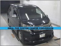 USED TOYOTA VELLFIRE IDEAL FOR CUSTOM CAMPER CONVERSION