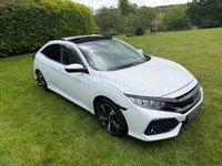 USED 2017 17 HONDA CIVIC 1.0 VTEC Turbo EX Hatchback 5dr Petrol Manual Euro 6 (s/s) (129 ps) Pan Roof