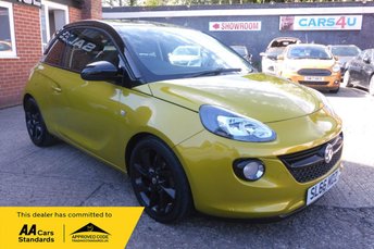 2016 VAUXHALL ADAM 1.2i ecoFLEX ENERGISED Hatchback 3dr Petrol Manual Euro 6 (s/s) (70 ps) &pound;5990.00