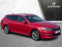 USED 2017 17 KIA OPTIMA 1.7 CRDi 3 Sportswagon 5dr Diesel Manual Euro 6 (s/s) (139 bhp) LOVELY ESTATE CAR IN RED WITH SERVICE HISTORY + LOW MILES