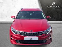 USED 2017 17 KIA OPTIMA 1.7 CRDi 3 Sportswagon 5dr Diesel Manual Euro 6 (s/s) (139 bhp) LOVELY ESTATE CAR IN RED WITH SERVICE HISTORY + LOW MILES