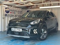 USED 2022 22 KIA NIRO 1.6 GDi 2 SUV 5dr Petrol Hybrid DCT Euro 6 (s/s) (139 bhp)+2 KEYS+1 FORMER KEEPER+PRIVACY+PARK CONTROL+CLIMATE+ALLOYS+APPS+BLUETOOTH+DIGITAL DASH+MEDIA+USB+DAB+ 2 KEYS+1 FORMER KEEPER+PRIVACY+PARK CONTROL+CLIMATE+ALLOYS+APPS+BLUETOOTH+DIGITAL DASH+MEDIA+USB+DAB+CRUISE+HPI CLEAR