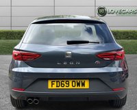 USED 2020 69 SEAT LEON 1.5 TSI EVO FR Black Edition Hatchback 5dr Petrol Manual Euro 6 (s/s) (130 ps) LONG MOT, JUST BEEN SERVICED, HPI CLEAR, 2 X KEYS, EXCELLENT CONDITION. APP CONNECT FOR APPLE CAR PLAY/ANDROID AUTO, SAT NAV, CRUISE WITH FRONT ASSIST, HEATED HALF LEATHER SEATS