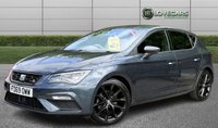 USED 2020 69 SEAT LEON 1.5 TSI EVO FR Black Edition Hatchback 5dr Petrol Manual Euro 6 (s/s) (130 ps) LONG MOT, JUST BEEN SERVICED, HPI CLEAR, 2 X KEYS, EXCELLENT CONDITION. APP CONNECT FOR APPLE CAR PLAY/ANDROID AUTO, SAT NAV, CRUISE WITH FRONT ASSIST, HEATED HALF LEATHER SEATS