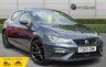 USED 2020 69 SEAT LEON 1.5 TSI EVO FR Black Edition Hatchback 5dr Petrol Manual Euro 6 (s/s) (130 ps) LONG MOT, JUST BEEN SERVICED, HPI CLEAR, 2 X KEYS, EXCELLENT CONDITION. APP CONNECT FOR APPLE CAR PLAY/ANDROID AUTO, SAT NAV, CRUISE WITH FRONT ASSIST, HEATED HALF LEATHER SEATS