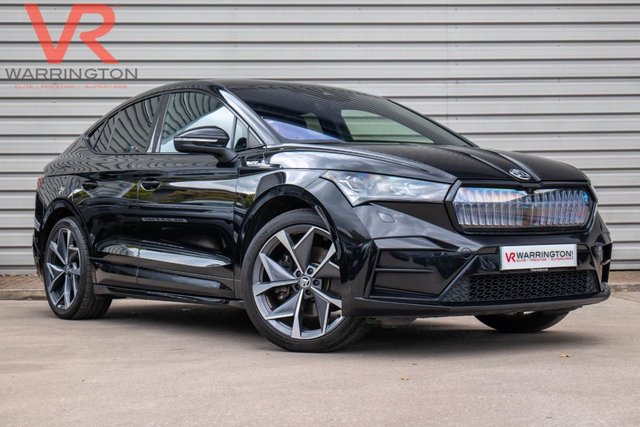 2022 72 SKODA 105 iV 82kWh vRS Coupe 5dr Electric Auto 4WD (DC135kW) (299 ps) Maxx Pack + CarPlay + 360&ordm; Camera